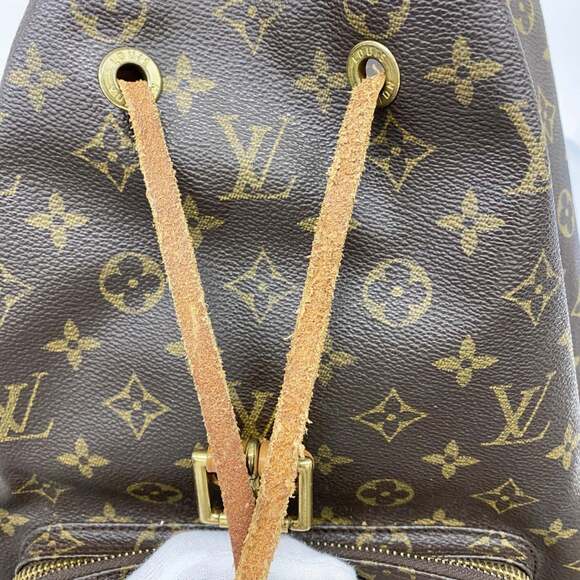 LOUIS VUITTON Brown Monogram Backpack main image 7
